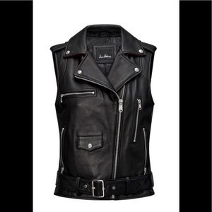Sam Edelman leather vest